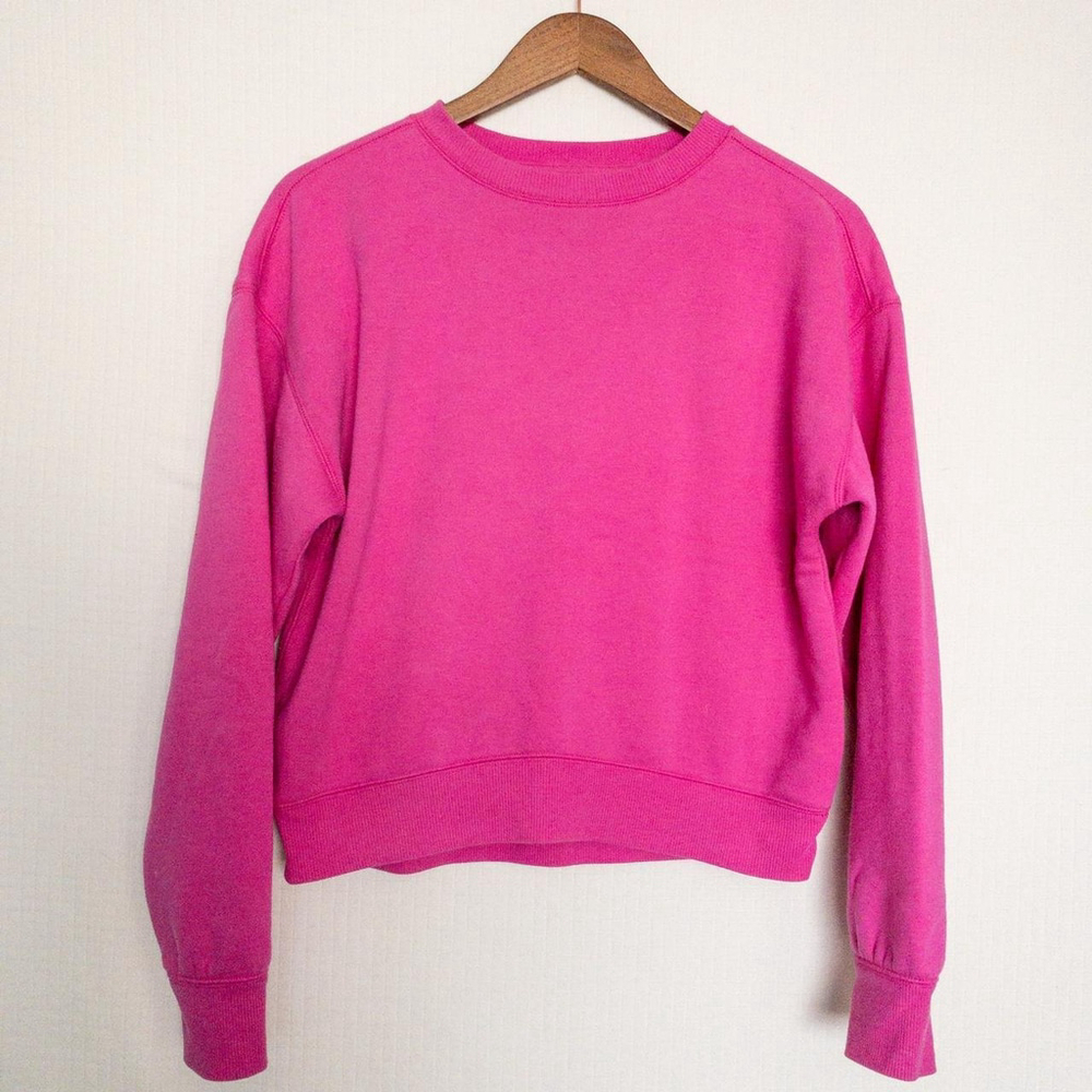 Hot Pink Crewneck Sweatshirt